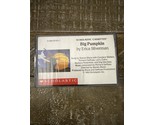 Scholastic Big Pumpkin Book On Cassette - $87.88