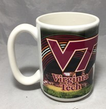 Virginia Tech VT Beer / Coffee  4 1/2&quot; Ceramic mug Made in U.S.A - £4.64 GBP