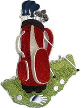 Happy Father&#39;s Day Custom and Unique Embroidered Gift[Golf Bag] Embroidered Iron - £13.14 GBP