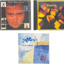 Genesis Phil Collins 3 CD Bundle Dance 12&quot;ers Can&#39;t Dance Sex Mix Sngl 1983-1991 - £21.61 GBP