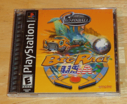 Pro Pinball Big Race USA PlayStation 1 PS1 PSX Video Game, Complete - $6.95