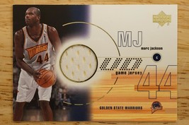 2001-02 Upper Deck UD Game Jersey Marc Jackson MC Basketball Card Warriors - £7.76 GBP