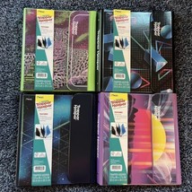 Retro Style Trapper Keeper Binders by Mead Lot of FOUR Brand New School ... - £59.73 GBP