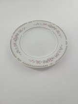 Celebrity Fine China Bread Plate Wellington 6.5&quot; Pink And Blue Flowers... - $6.95