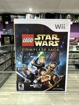 LEGO Star Wars: The Complete Saga (Nintendo Wii, 2007) CIB Complete Tested! - £5.25 GBP
