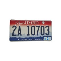 Idaho 2008 Famous Potatoes License Plate 2A 10703 Adams County Man Cave ... - $25.00