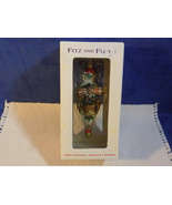 RETIRED FITZ AND FLOYD FLORENTINE TEARDROP CHRISTMAS ORNAMENT - MINT IN BOX - £17.66 GBP