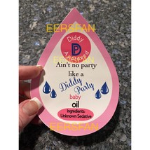 Diddy Sticker Waterproof P Diddy Inspired Baby Oil Sticker Novelty Funny Decal - £5.73 GBP+