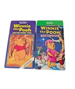 VHS Lot Of 2 Winnie the Pooh and the Honey Tree, The Wishing Bear In Sli... - $180.07 MXN