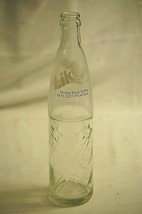 Vintage Like Beverages Soda Pop Bottle Glass Embossed Shooting Stars 16 oz. - £11.62 GBP