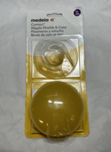 Medela Contact Nipple Shield &amp; Case 24mm W/Case 2 Shields-NEW! - $72.92 MXN