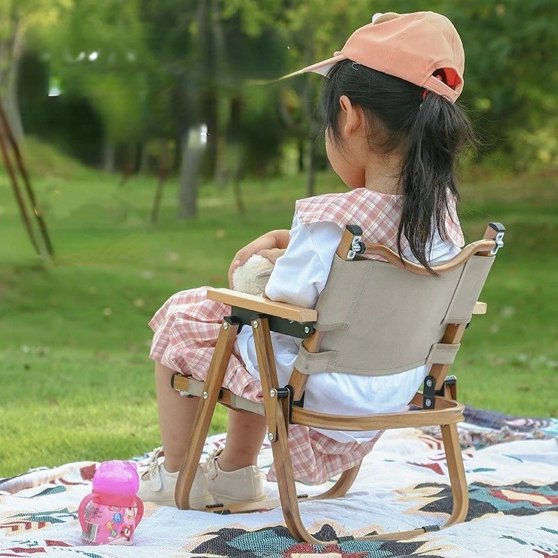 Portable mimi Children Camping Chair Alloy kids Foldable Chair baby Lightweight - £239.30 GBP