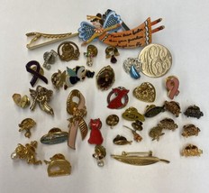 Enamel Pin LOT 36 Christian Religious Angels Jesus First Cancer Ribbons - £7.88 GBP