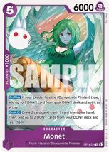 Monet [OP14 - OP14-074] One Piece Card Game Foil Trading Card Moderately... - $0.99