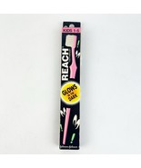Vintage 1991 Reach Toothbrush Glow in the Dark Pink J&amp;J Sealed New - $284.91 MXN