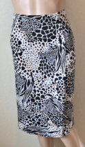 Jaclyn Smith Animal Print Skirt Size XXL - $17.86