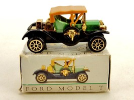 2 Miniature Die Cast Model Cars, Ford Model T &amp; REO Motor Car, Reader&#39;s Digest - £15.34 GBP
