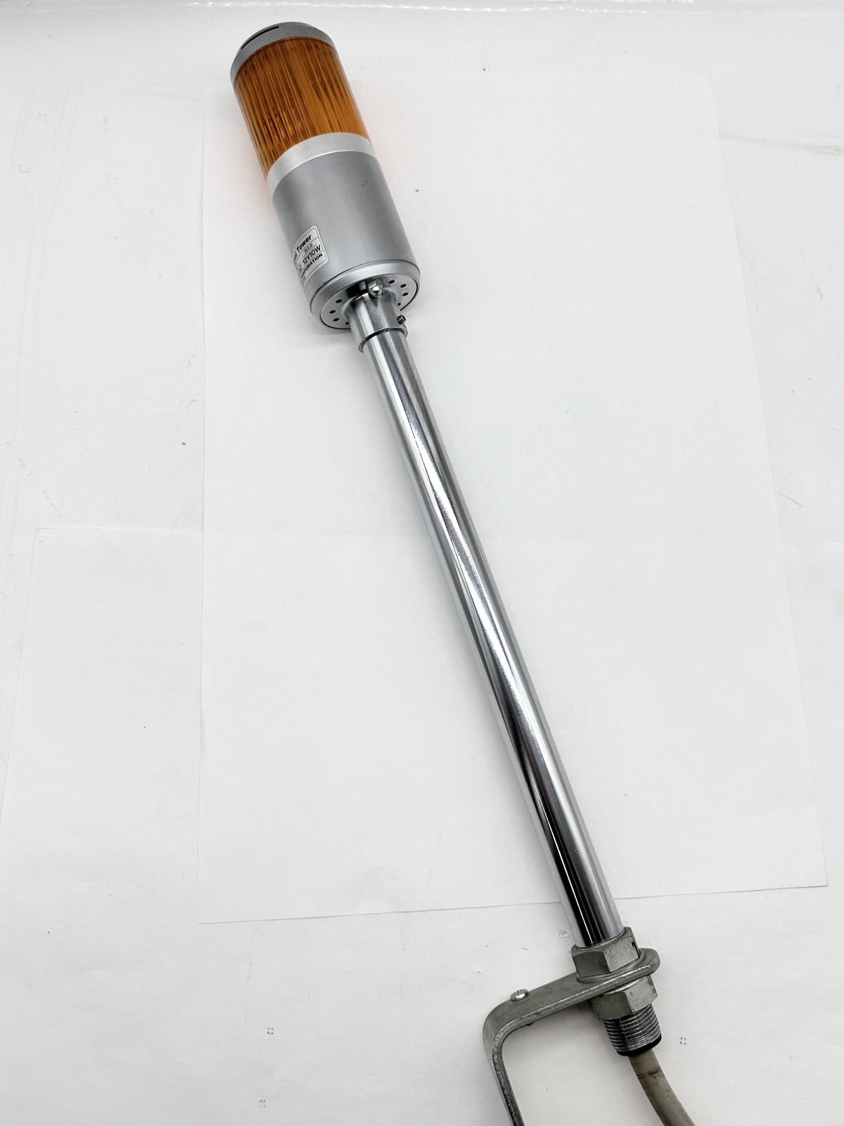 Sasaki Electric STF-F Patlite® Signal Tower, Orange, 12V 10W  - $26.40