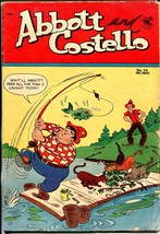 Abbott and Costello #124 1954-St John-Fishing cover-movie funny men-VG - £45.35 GBP