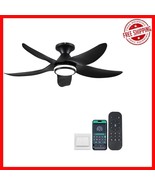 46-Inch Dimmable Ceiling Fan with Quiet Operation &amp; 6 Speeds - Perfect f... - $123.95 CAD