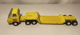 Vintage Tonka Truck and Flat-bed Trailer Set - All Original Parts! - $53.45