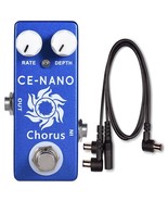 Mosky CE Nano +PDC-3 Cable Analog Classic CHORUS Guitar effect Pedal Tru... - $33.80