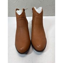 Lucky Brand Belia Leather Ankle Boot Booties Women’s Zip Up Size 7.5 NWOT - $39.95