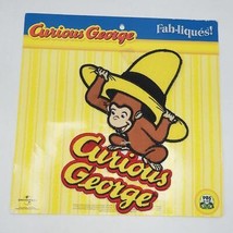 Curious George Yellow Hat Applique Monkey Cowboy Hat Fabliques Fab-liques - £12.62 GBP