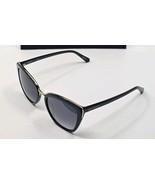 Isaac Mizrahi Black Gold Sunglasses Cat Eye Oversized 56 21 145 IM30243 ... - $1,105.91 MXN