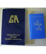 Gambler's Anonymous 2 Book Set "Sharing Recovery" and " Day At A Time" B... - $31.30