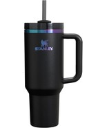 Stanley Quencher H2.0 Tumbler With Handle And Straw 40 Oz |, Free | Blac... - $65.98