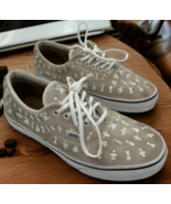 vans cream suede alien spacecraft hieroglyphics 500714 mens size 8 - €22,55 EUR