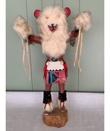 19&quot; Tall Kachina Doll &quot;Bear, Signed Hopi Artist, J. CHISCHILLY&quot; Dusty Fi... - $1,672.09 MXN