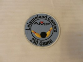 AMF Leisureland Bowling Centers 250 Game Patch from the 90s Silver Border - $10.00