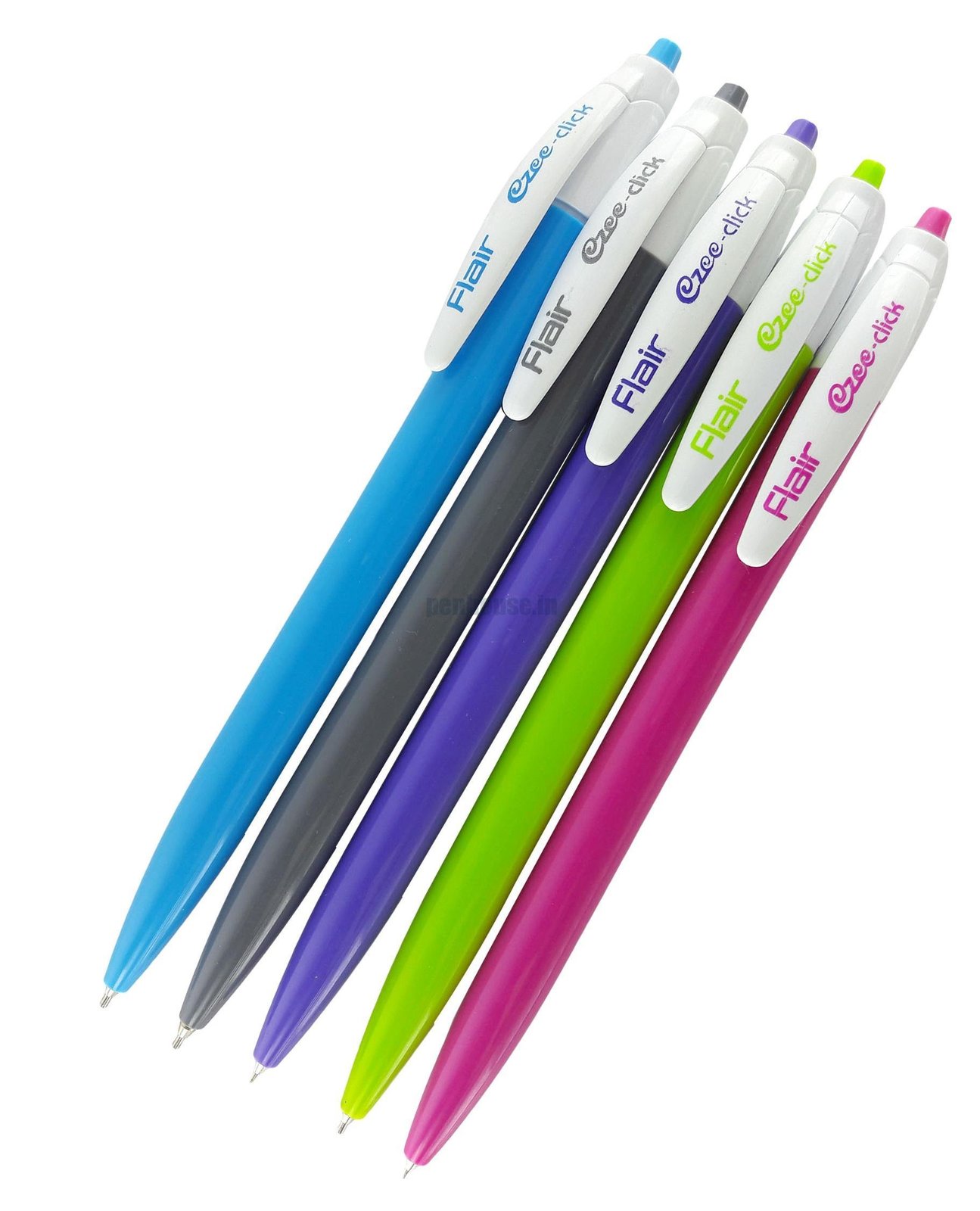 Flair Ezee Click Blue Ball Point Pens 5 Nos. - $9.35