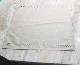 1  Placemat 100% Linen Decorative Cloth Place Mat18x18”-Nautica Home - $5.82