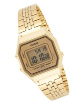 Casio Ladies Mid-Size Gold Tone Digital Retro Watch - £164.70 GBP