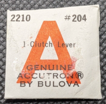 NOS Genuine Accutron by Bulova 2210 Part #204 - Clutch Lever - £10.07 GBP