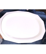 Pfaltzgraff Heritage Large Serving Platter Oval Embossed Backstamp Farmh... - £21.85 GBP