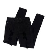 Kancan Black Distressed Mid Rise Straight Leg Womens 11/29 - $19.99