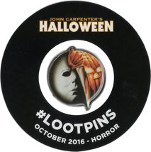 Halloween Michael Myers Lootpin October 2016 &quot;Horror&quot; Loot Crate LootPins Cloiso - £4.21 GBP