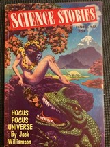 SCIENCE STORIES #1:1, 1953 Hans Bok cover, GGA,  J. Allan St. John art, ... - $12.38