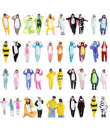 Kigurumi Cosplay Costume Adult Pajamas Unicorn Jumpsuit Animal Sleepwear... - $475.79 MXN