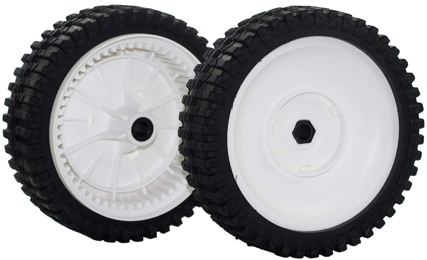 2 Front Drive Wheels Fits Husqvarna Craftsman Poulan 917.378870 917.3789... - £26.71 GBP