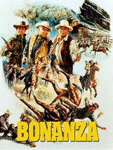 Bonanza Tv Western (Brush Stroke) Poster 24 X 36 Inch - $20.56