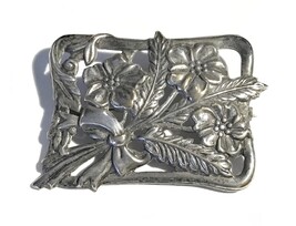 Vintage 1920s Victorian Revival Flower Bouquet Brooch - £19.10 GBP