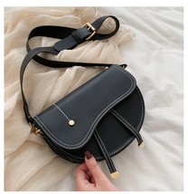 New Retro Small Designer Bag Female PU Leather Crossbody Bag Shoulder Messenger  - £20.87 GBP