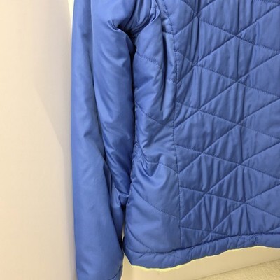 The North Face Women’s Size Large Blue Puffer Jacket - Green Sherpa Insulated Item image 12