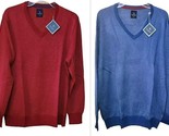 TAILORBYRD MELANGE BIRDSEYE V-NECK SWEATER, TailorByrd Sweater, Medium, ... - $23.72