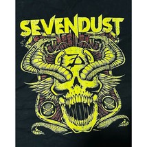 Vintage Sevendust Men&#39;s Size 4XL Band T Shirt Metal Skulls Short Sleeve ... - £64.92 GBP